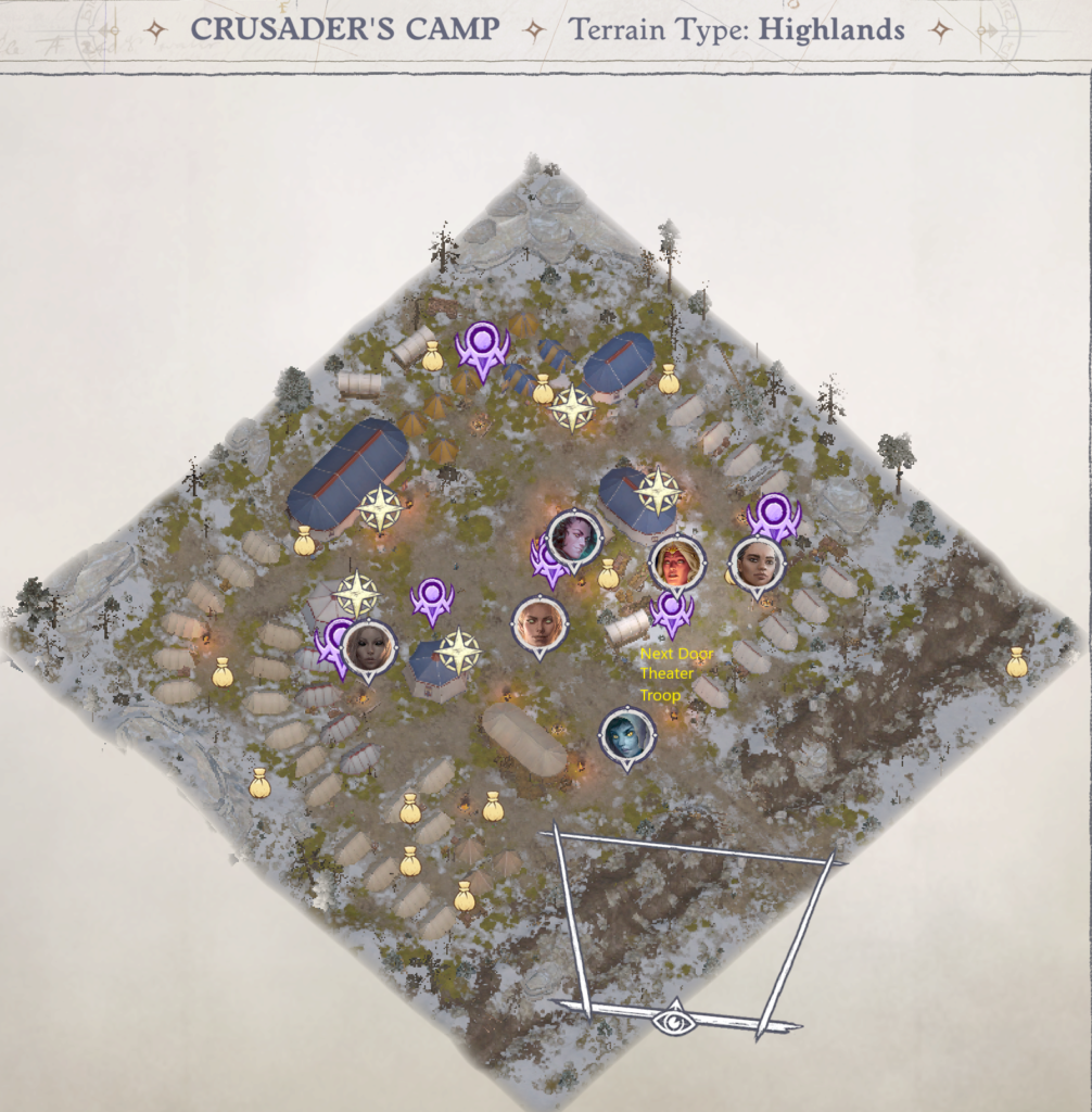 Pathfinder Wrath of the Righteous detailed walkthrough - Crusader's Camp